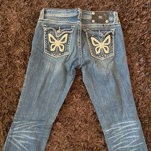 Butterfly miss me designer jeans